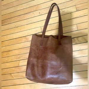 ENAT RARE used leather bag - handmade in Ethiopia